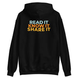 Read it, Know it, Share It Unisex Hoodie