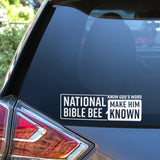 Make Him Known Vinyl Decal