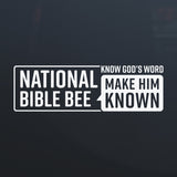 Make Him Known Vinyl Decal