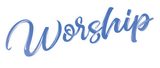 Worship sticker