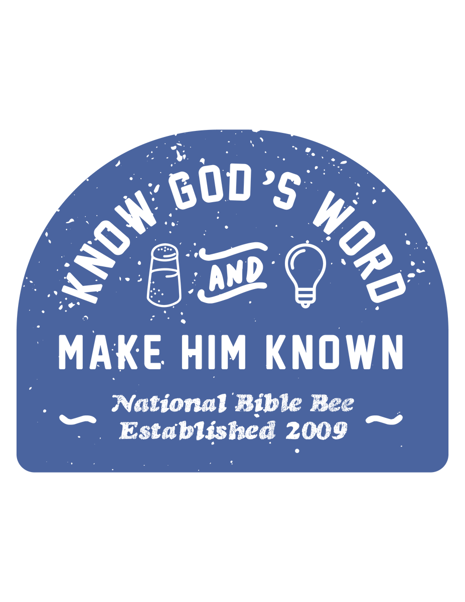 15 Year Commemorative Sticker – National Bible Bee