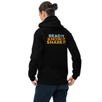 Read it, Know it, Share It Unisex Hoodie